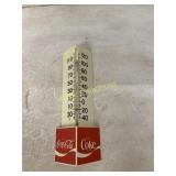 Vintage Coca-Cola Plastic Thermometer Advertisemen