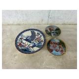 Three Decorative Porcelain Plates