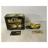 1:9 Scale U.S. Army NHRA Drag Bike Model