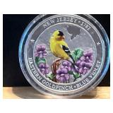 New Jersey 1 Troy Ounce .999 Fine Silver Coin
