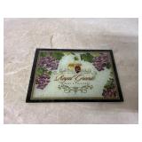 Royal Grande Winery & Vineyards Metal Plaque