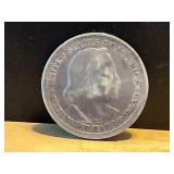 90% Silver Franklin Half Dollar Coin