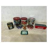 10 Decorative Tins and Tray