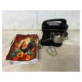 Hamilton Beach Mixer with Stainless Bowl and Cover