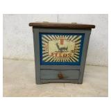 Reclaimed Wood Storage Bin