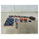 Flags, Keychains, and Model Cars