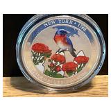 New York State .999 Silver 1 Troy Ounce Round