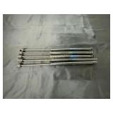 5 Gas Struts with Printed Markings