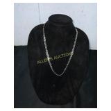 Silver-Tone Chain Necklace