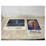 Two Coca-Cola Advertising Posters