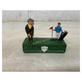 Painted Mechanical Golf-Themed Bank