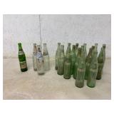 Soda Bottles Including Mountain Dew, Pepsi, and Co