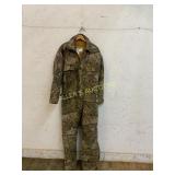 Large Duck Bay Camo Insulated Coveralls