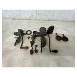 Cast Iron Kitchen and Farm Tools Assortment