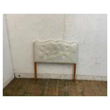 Upholstered Twin Headboard with Button Tufting