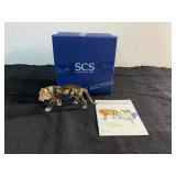 Swarovski Crystal SCS Endangered Wildlife Tiger