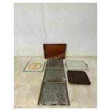 7 Assorted Serving Trays