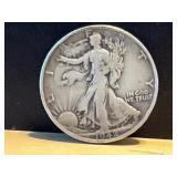 1942 Walking Liberty Half Dollar 90% Silver