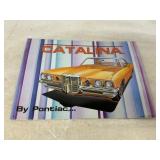 Pontiac Catalina Advertising Metal Sign