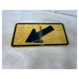 Reflective Metal Left Arrow Traffic Sign