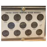 United States Wartime Silver Nickels (1942-1945)
