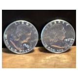 90% Silver Franklin Half Dollars