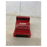 Tom Thumb Toy Cash Register in Red Metal