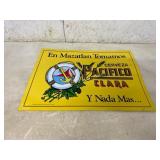 Cerveza Pacifico Clara Yellow Metal Sign