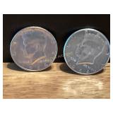 1964 Silver Kennedy Half Dollars (90% Silver)