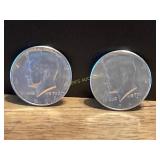 1964 Silver Kennedy Half Dollar Coins