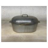 Stainless Steel Oval Roasting Pan with Lid