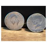 1964 Silver Kennedy Half Dollar Coins