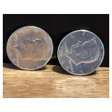 1964 Silver Kennedy Half Dollar Coins