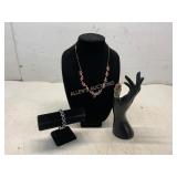 Ring, Necklace, and Bracelet Jewelry Set