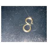 Hoop Earrings Marked 925