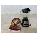 Hamilton Beach Blender With Glass Jar and Cover