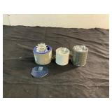 Crystal Figurines Including Birds, Swan, and Hedge