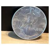1987 Uncirculated Silver Eagle 1 Oz .999 Fine Silv