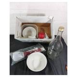 Box Lot of Assorted Kitchen Utensils