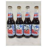 4 Pepsi Shaquille ONeal Bottles