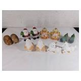 Ceramic Salt and Pepper Shakers