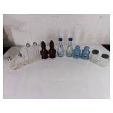 Glass Salt and Pepper Shakers