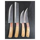Damascus Steel Butcher Knives
