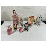 Hand-Painted Ceramic Figurines