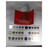 1969 and 1970 U.S. Proof Coin Sets with Book