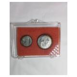 1968 Canadian Coin Set in Clear Case