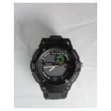 Black Analog-Digital Mens Watch
