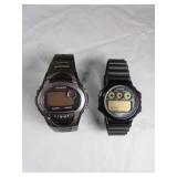 Mens Digital Watches with Plastic Bands