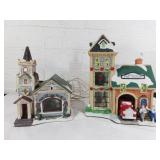 Christmas Village Houses With Lighting