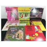 8 Vintage Disney Vinyl Records